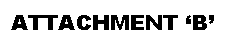 Text Box: ATTACHMENT B