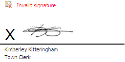Microsoft Office Signature Line...