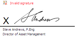 Microsoft Office Signature Line...