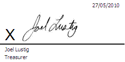 Microsoft Office Signature Line...