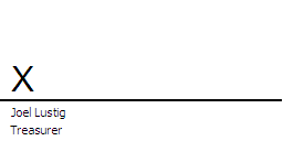 Microsoft Office Signature Line...