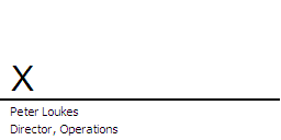 Microsoft Office Signature Line...